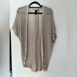 Woven sweater